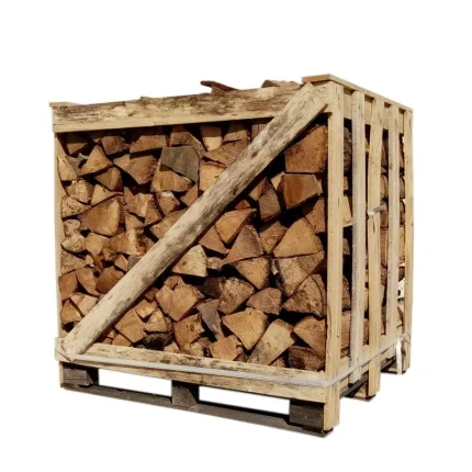 Bois de chauffage Premium 25 cm – 1 stère – chêne, charme, hêtre – Prêt à l’emploi