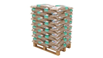 5 Palettes – Total Energies – 330 Sacs de 15 KG – Pellets de bois